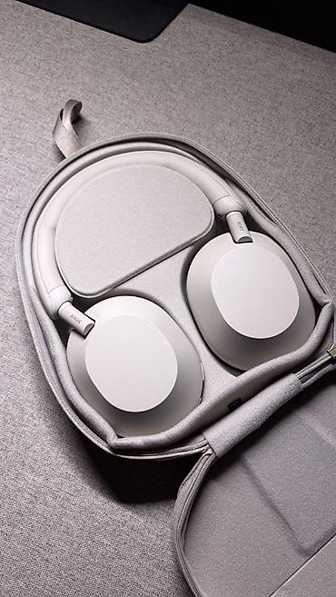 hoco eq34 plus: Беспроводные накладные наушники, Sony, Б/у — 1