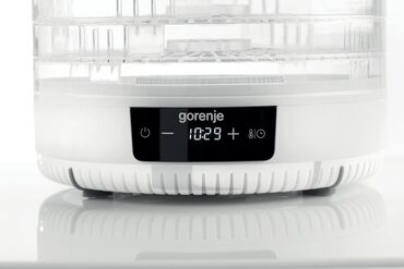 Сепараторы: Сушилка для овощей и фруктов Gorenje, Больше 7 отделений, Новый