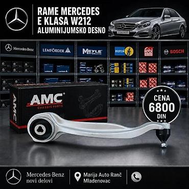 RAME MERCEDES E KLASA W212 6 ALUMINIJUMSKO I CELICNO | Rame mercedes