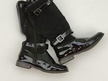 czarne sandały sznurowane: High boots 32, Used