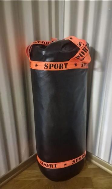Боксерские груши: 'Boks zərbə kisəsi - Rəng: qara korpus, narıncı “SPORT” yazılı — 1