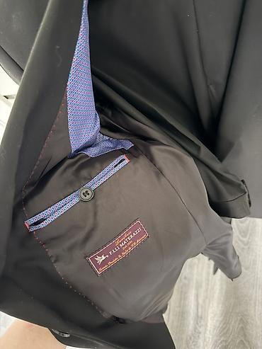 нина ричи: Классический мужской пиджак Marco Renci, чёрный, силуэт Slim Fit.ш - — 2