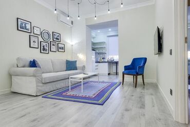 Посуточная аренда квартир: 1 комната, Банные принадлежности, Телевизор, Кондиционер — 8