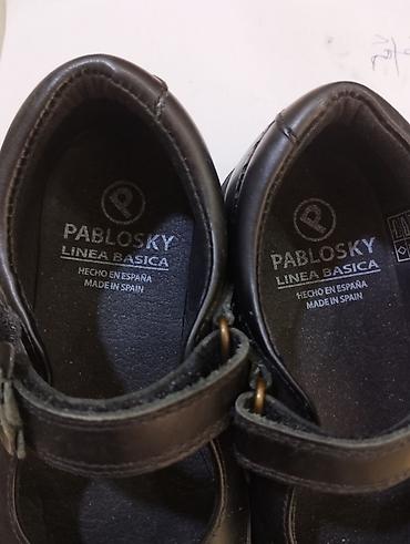 pablosky spain: Pablosky Linea Basica qız uşağı üçün klassik məktəb ayaqqabısı - — 4