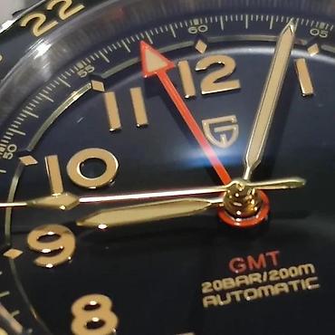 Ručni satovi: PAGANI DESIGN PD-1784 GMT - 40mm - Zelena PAGANI DESIGN PD-1784 GMT - — 5