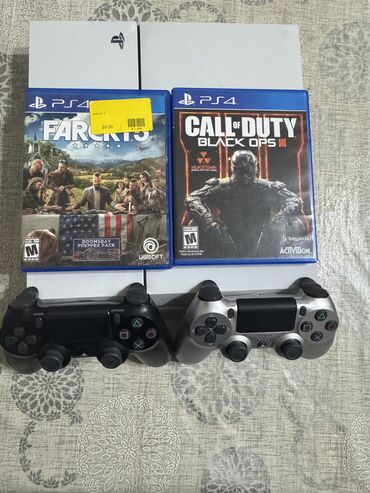 PS4 (Sony Playstation 4): 🟥Ps 4 fat 500 gb limited edition ▪️ üzərində 2original dualshock və