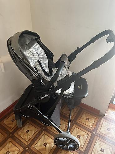 carrello коляска: Коляска, цвет - Черный, Б/у, Бесплатная доставка — 1