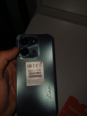 islenmis telefon: Redmi 14C, 128 GB, rəng - Mavi, Barmaq izi, İki sim kartlı, Face ID — 1