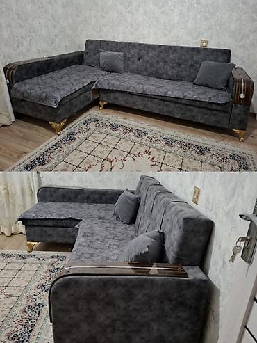 Digər mebel: MehimKünc divan kitab kimi açılan bazali 170₼. Ölçü 2.60/1.50. Ünvan — 1