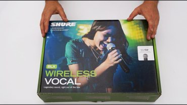 video mikrofon: Shure BLX24/SM58 Olkemizde ve dunyada en cox satan Shure BLX24/SM58