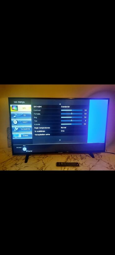 Televizorlar: Endirim olundu . *Yawhiro 109 ekran* tv satilir sadedi smart deyil