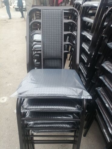 Sifarişlə restoran stulları: Metal, Azərbaycan, Dəri, Pulsuz quraşdırılma, Zəmanətli, Kredit yoxdur — 3