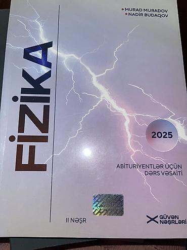 Спорт и хобби: Fizika kitab -güvən, qatı açılmayıb. Son nəşrdir. Məhsul: “Fizika — 1