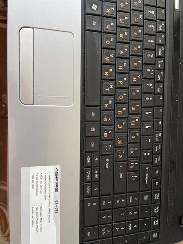 ноутбук 5000 сом: Acer Aser E1-571, Intel Core i3, 2 ГБ ОЗУ, 15.6 "