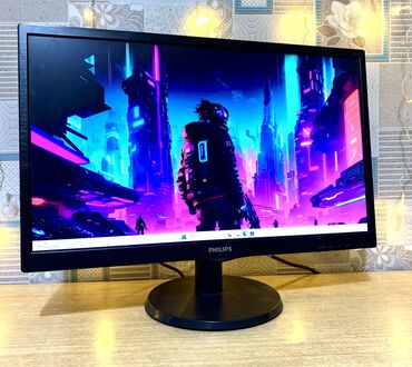 компьютерный: Монитор, Philips, Колдонулган, LED, 24" - 25"