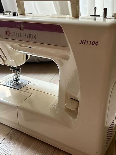 Məişət texnikası: Janome JH1104 — tikiş maşını Tam işlək vəziyyətdədir, yaxşı — 3