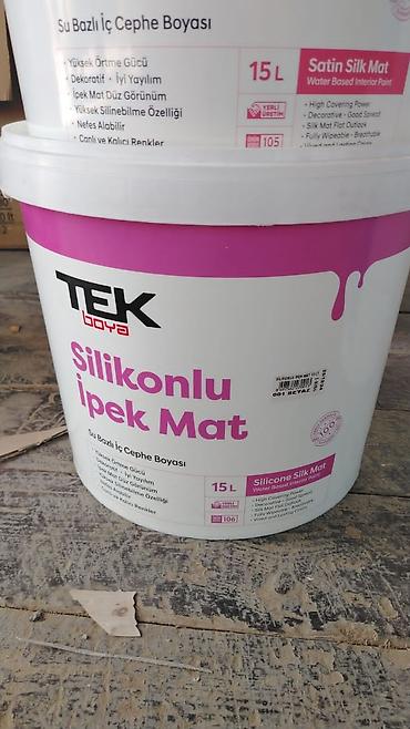 su çə: Silikonlu Fasad üçün boya, Zirve, 20 kq, rəng - Ağ, Suya davamlı — 2