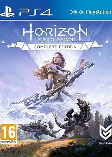 PS4 (Sony Playstation 4): Ps4 horizon zero dawn complete edition