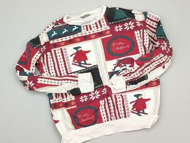 biały sweterek niemowlęcy: Sweatshirt, Destination, 14 years, 158-164 cm, condition - Good