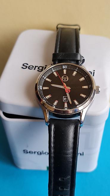 narukvice za g shock: Sergio Tacchini muški ručni sat - Kućište: okruglo, sjajni metalni — 2
