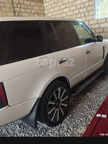 turbo az ranc rover: Land Rover Range Rover HSE (L322) – ağ rəng, 5 qapı, 5 yerlik lüks — 5