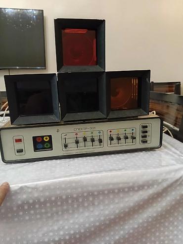 kamera projektor: Sovet istehsalı “СПЕКТР-301” işıq musiqisi qurğusu - Komplekt — 1