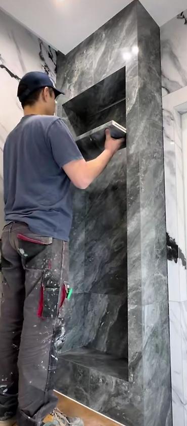 Укладка плитки: Подготовка стен для укладки, Подготовка стен для грунтовки, Резка плитки | Керамическая плитка, Керамогранитая плитка, Мозаичная плитка | Вертикальная укладка, Диагональная укладка, Горизонтальная укладка Больше 6 лет опыта — 19