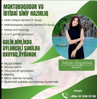 Təhsil, elm: Qeydiyyat davam edir! yerlər məhduddur