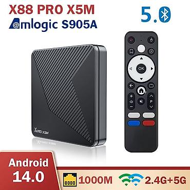 Aksesoari za TV i video: X88 PRO X5M Android TV Box Uz uređaj dobijate iptv televiziju, filmsku — 12
