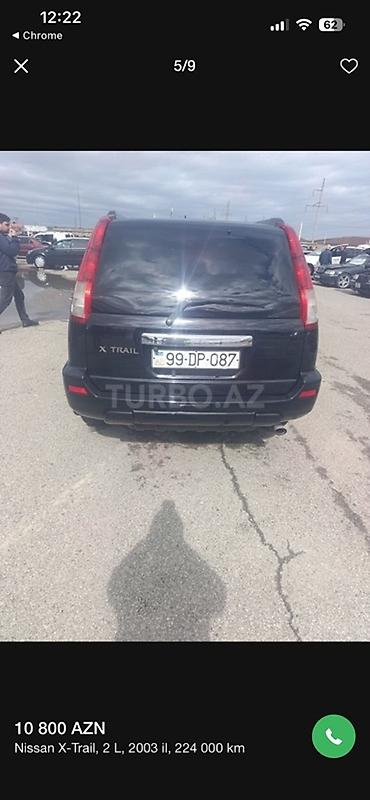 bmw e60 bufer: Nissan X-Trail: 2 l | 2003 il Ofrouder/SUV — 5