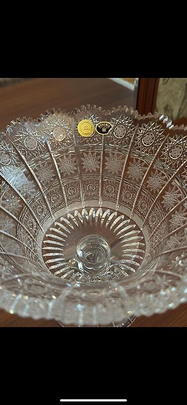 Qab-qacaq və mətbəx ləvazimatları: Çexiya istehsalı Bohemiya kristal qab -Brend: Bohemia Crystal — 2