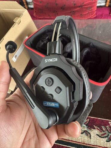 Səsgücləndiricilər, qulaqlıqlar və mikrofonlar: SYNCO XTalk S – simsiz interkom qulaqlıq dəsti Məhsul: SYNCO XTalk S — 4