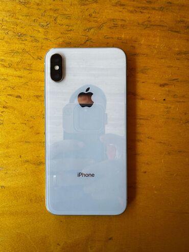 mingəçevir telefon: IPhone X, 64 GB, Ağ, Simsiz şarj, Face ID