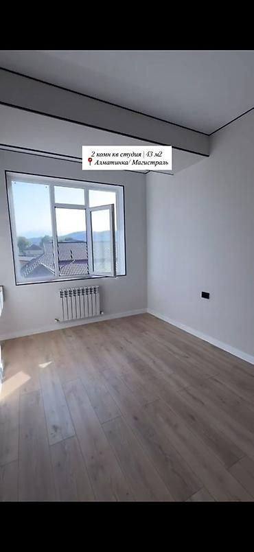 2 bedroom: 2-комнатная квартира-студия, 43 м² Локация: Алматинка, Магистраль — 3