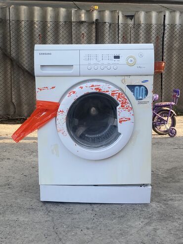 продажа стиральных машин бу в джалалабаде: Стиральная машина LG, Б/у, Автомат, До 6 кг, Полноразмерная