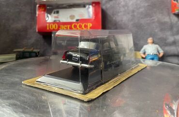 Avtomobil modelləri: Коллекционная модель GAZ-M21 Volga black 1963 Altaya Scale 1:43 — 8