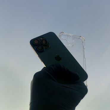 Apple iPhone: IPhone 13 Pro, Б/у, 128 ГБ, Space Gray, Защитное стекло, Чехол, 77 % — 2