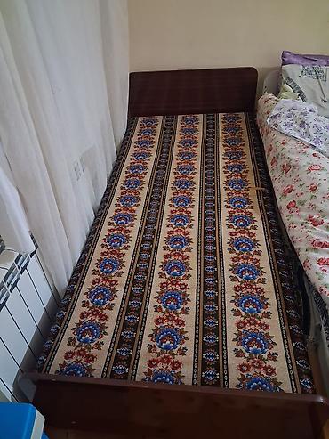 Mebel: İşlənmiş, Təknəfərlik çarpayı, Bazasız, Matras ilə, Siyirməsiz — 1