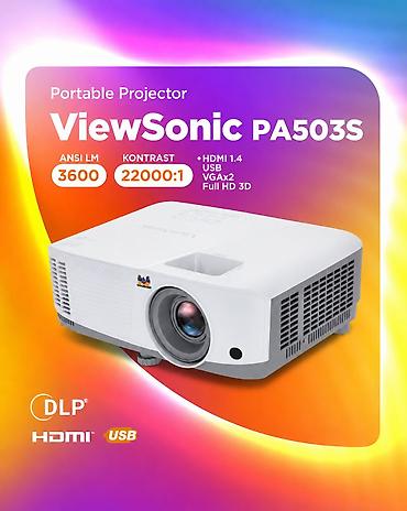 ayfon 17 pro maks: İşlənmiş Stasionar Proyektor ViewSonic, Ödənişli çatdırılma, Ünvandan götürmə — 1