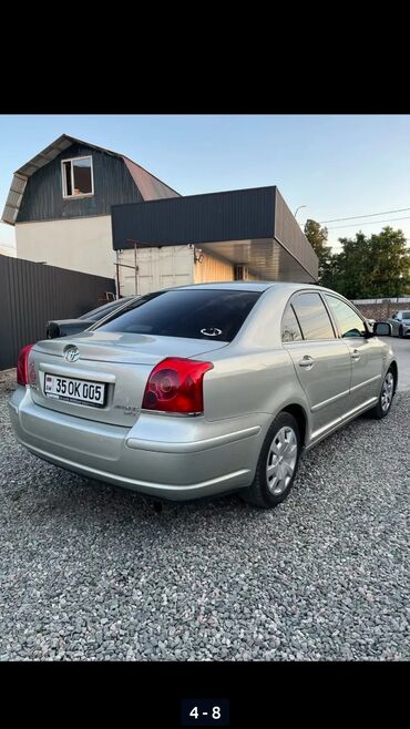 200 тайота: Toyota Avensis: 2005 г., 2 л, Механика, Бензин, Седан