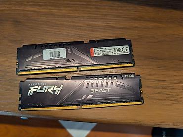 775 ddr3: Оперативная память (RAM) для ПК, Б/у, Kingston Fury, 64 ГБ, DDR5, 5200 МГц — 1