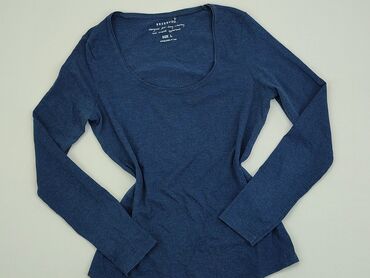 Bluza Reserved, L (EU 40), stan - Bardzo dobry, wzór - Jednolity kolor, kolor - Niebieski