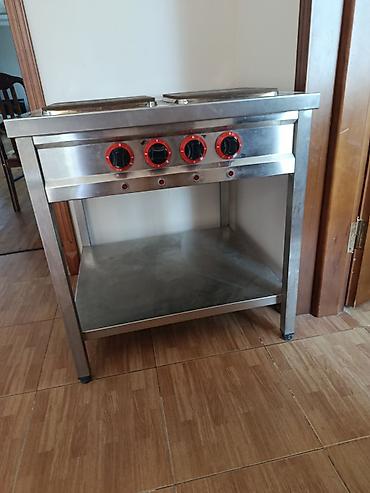 peckalar: Peşəkar mətbəx üçün paslanmayan poladdan elektrik soba-plita - 4 — 1