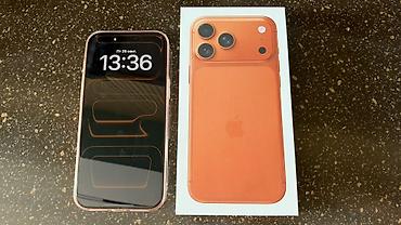айфон фиолетовый: IPhone 17 Pro макс, цвет «Оранжевый» состояние хорошее — 1