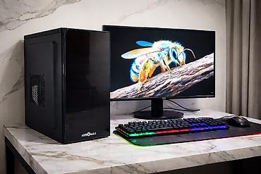 Компьютер, ядер - 4, ОЗУ 16 ГБ, Для работы, учебы, Б/у, Intel Xeon, AMD Radeon RX 580, HDD + SSD