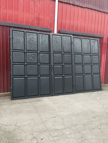 Откатные ворота: Ворота Бишкек принимаем заказы+ доставка и установка — 23