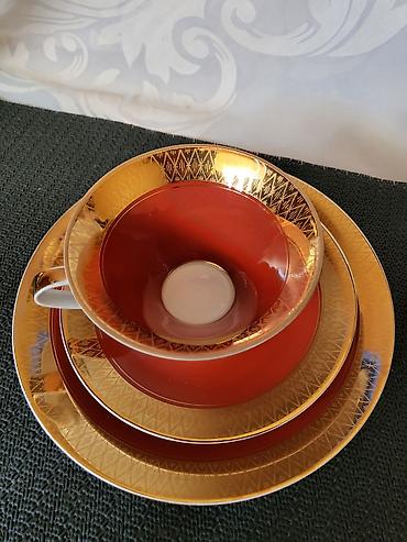Ostali antikviteti: Set nemacki Gehren 1958 do 1969 god. Set porcelanski Veb Thuringer — 6