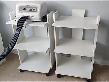 Тумбы и подставки для телевизора: Тележка на колесах 
Для косметологии и много др — 9