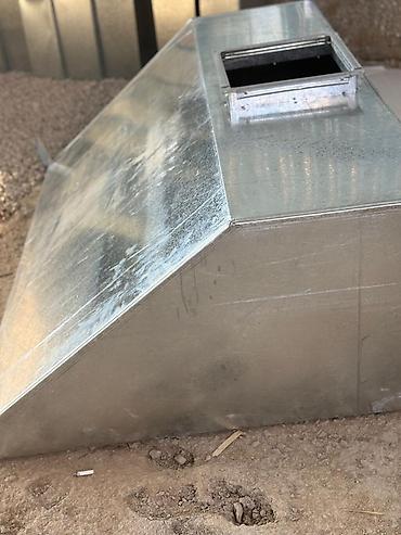 Установка вытяжек и вентиляции: Оцинкованные воздуховодные зонты/колпаки для приточно‑вытяжной — 5