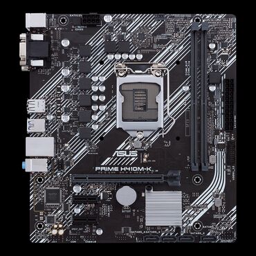 Материнские платы: Материнская плата Asus h410, Новый
